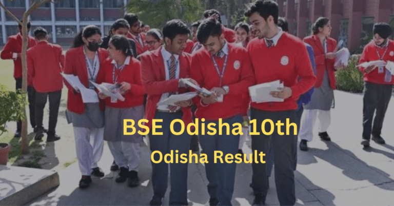 BSE Odisha 10th Result 2024