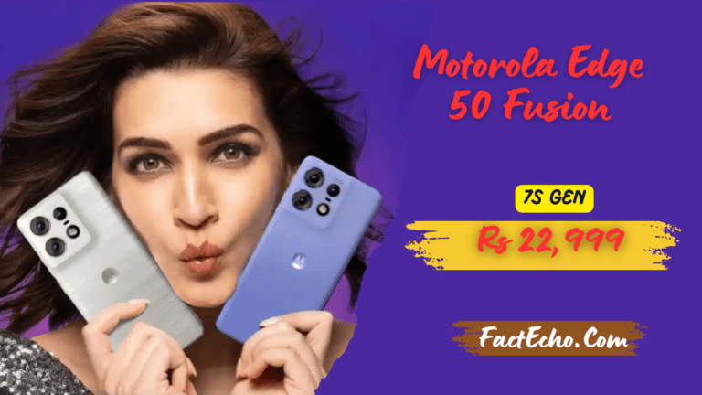 Motorola Edge 50 Fusion with Qualcomm Snapdragon 7s Gen 2 launched